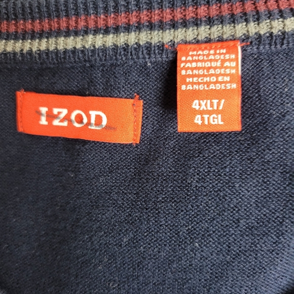 🛑SOLD🛑 IZOD Big & Tall Mens Sweater Vest - Picture 4 of 4
